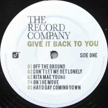 LP The Record Company: Give It Back To You 