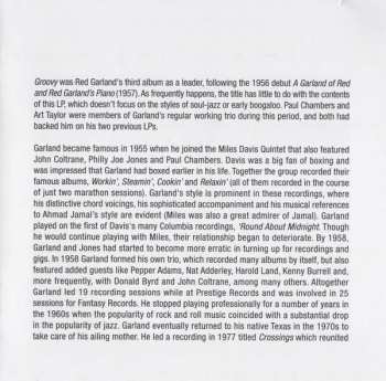CD The Red Garland Trio: Groovy