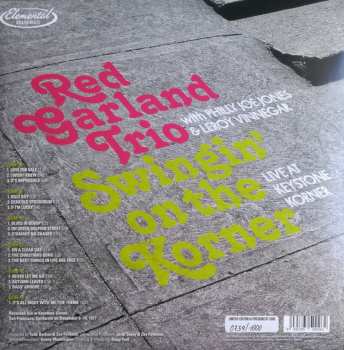 3LP The Red Garland Trio: Swingin' On The Korner: Live at Keystone Korner LTD | NUM