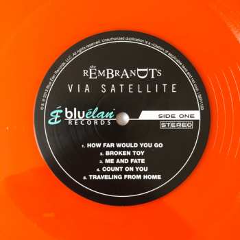 LP The Rembrandts: Via Satellite CLR