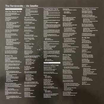 LP The Rembrandts: Via Satellite CLR
