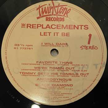 LP The Replacements: Let It Be