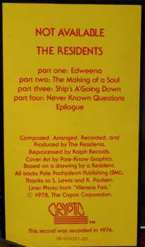 LP The Residents: Not Available