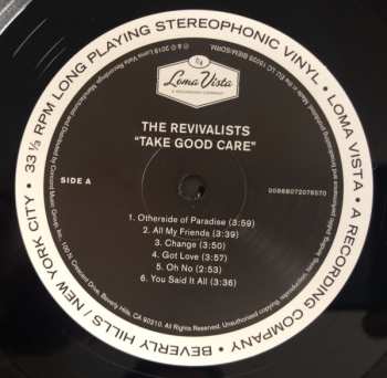 LP/SP The Revivalists: Take Good Care LTD