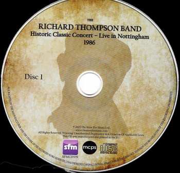 2CD Richard Thompson Band: Historic Classic Concert - Live In Nottingham 1986