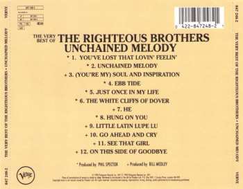 CD The Righteous Brothers: The Very Best Of The Righteous Brothers - Unchained Melody