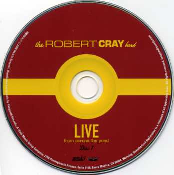 2CD The Robert Cray Band: Live From Across The Pond DIGI