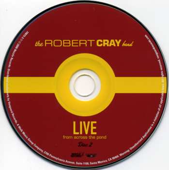 2CD The Robert Cray Band: Live From Across The Pond DIGI