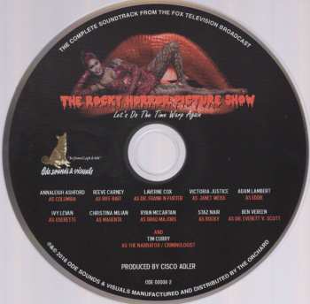 CD The Rocky Horror Picture Show Fox Television Cast: The Rocky Horror Picture Show (Let's Do The Time Warp Again)