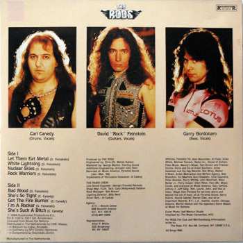 LP The Rods: Let Them Eat Metal CLR
