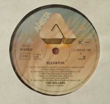 LP The Rollers: Elevator
