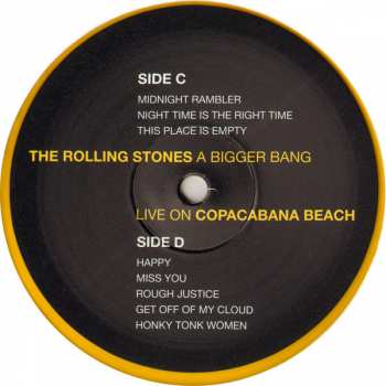 3LP The Rolling Stones: A Bigger Bang Live On Copacabana Beach LTD | CLR