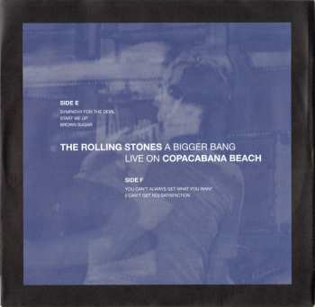 3LP The Rolling Stones: A Bigger Bang Live On Copacabana Beach LTD | CLR