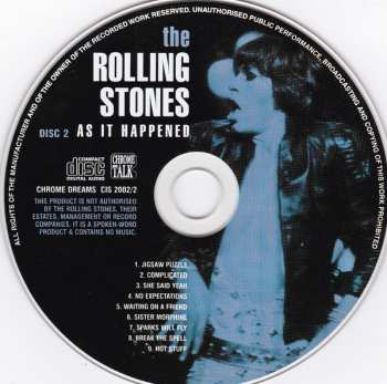 4CD/Dobozkészlet The Rolling Stones: As It Happened: The Classic Interviews