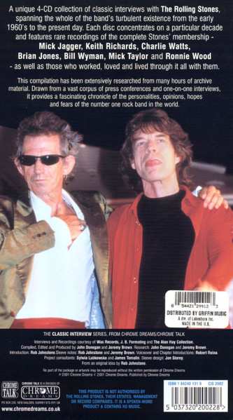 4CD/Dobozkészlet The Rolling Stones: As It Happened: The Classic Interviews