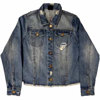 Merch The Rolling Stones: Női Farmerkabát Script