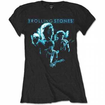 Merch The Rolling Stones: Női Póló Band Glow 