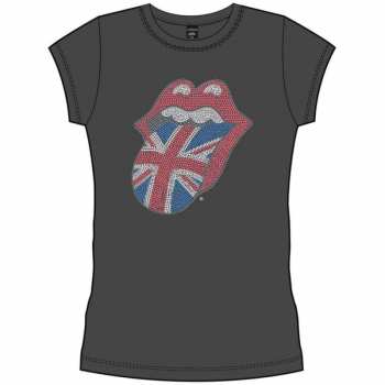 Merch The Rolling Stones: Női Póló Classic Uk Tongue 