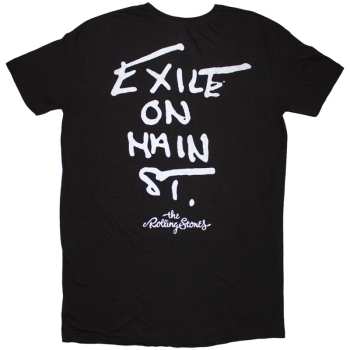 Merch The Rolling Stones: The Rolling Stones Ladies T-shirt Dress: Ya Gotta Roll Exile (black) (back Print) (small) S