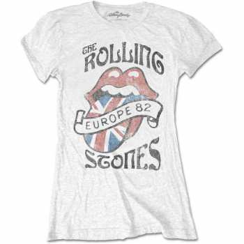 Merch The Rolling Stones: Női Póló Europe 82 