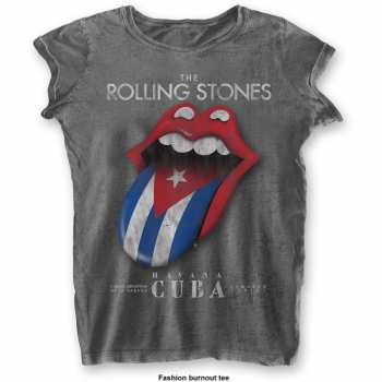 Merch The Rolling Stones: Női Póló Havana Cuba 