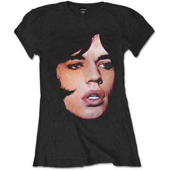 Merch The Rolling Stones: Női Póló Mick Portrait 
