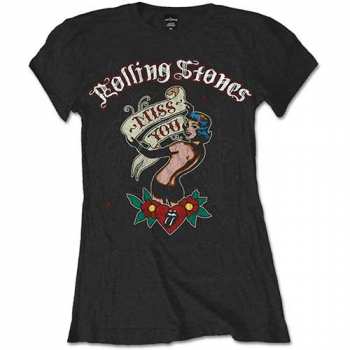Merch The Rolling Stones: Női Póló Miss You 