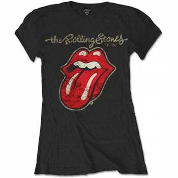 Merch The Rolling Stones: Női Póló Plastered Tongue 