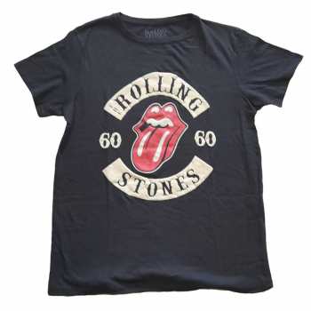 Merch The Rolling Stones: Női Póló Sixty Biker Tongue