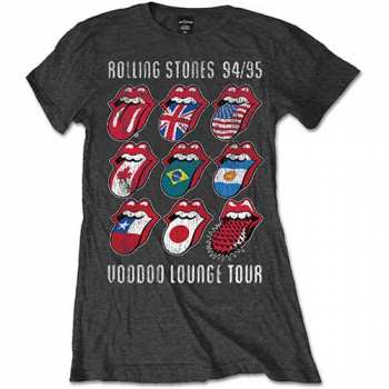 Merch The Rolling Stones: Női Póló Voodoo Lounge Tongues 