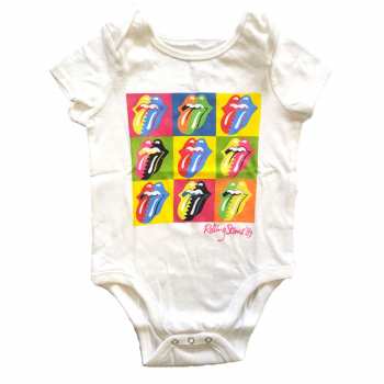 Merch The Rolling Stones: Gyermek Body Two-tone Tongues 