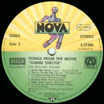 LP The Rolling Stones: Gimme Shelter