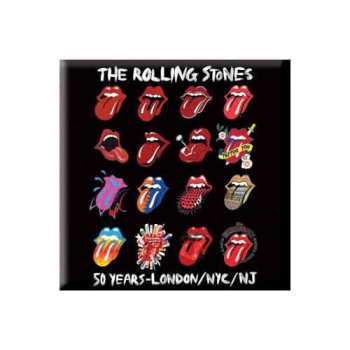 Merch The Rolling Stones: Hűtőmágnes Tongue Evolution