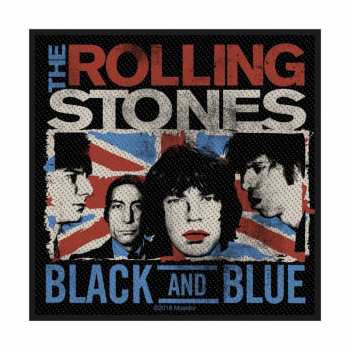 Merch The Rolling Stones: Felvarró Black & Blue 
