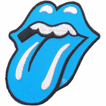 Merch The Rolling Stones: Felvarró Classic Tongue Blue 