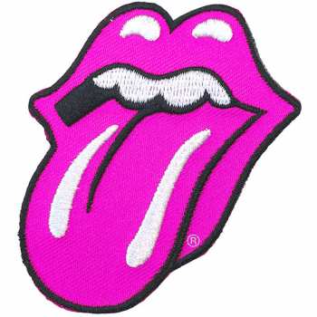 Merch The Rolling Stones: Felvarró Classic Tongue Pink 