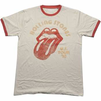 Merch The Rolling Stones: Ringer Póló Us Tour '78