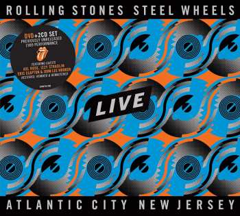 2CD/DVD The Rolling Stones: Steel Wheels Live Atlantic City New Jersey
