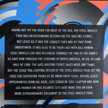 4LP The Rolling Stones: Steel Wheels Live Atlantic City New Jersey LTD | CLR