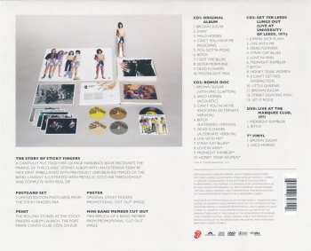 3CD/3DVD The Rolling Stones: Sticky Fingers NUM | DLX