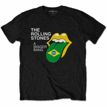 Merch The Rolling Stones: Póló Bigger Bang - Brazil '80 
