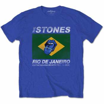 Merch The Rolling Stones: Póló Copacabana Blue 