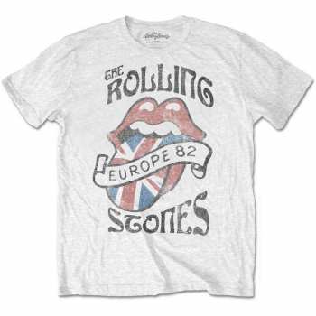 Merch The Rolling Stones: Póló Europe 82 