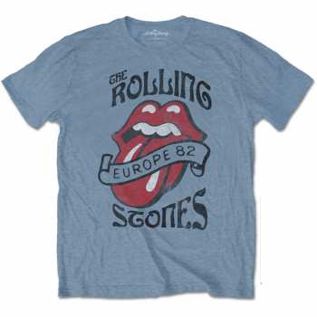 Merch The Rolling Stones: Póló Europe '82 Tour 