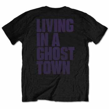 Merch The Rolling Stones: Tričko Ghost Town Distressed  S