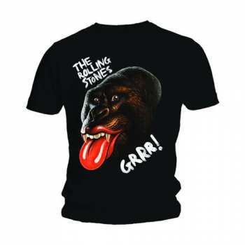 Merch The Rolling Stones: Póló Grrr Black Gorilla 