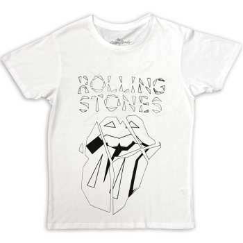 Merch The Rolling Stones: Póló Hackney Diamonds Diamond Tongue Outline