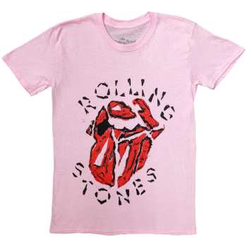 Merch The Rolling Stones: Póló Hackney Diamonds Painted Tongue
