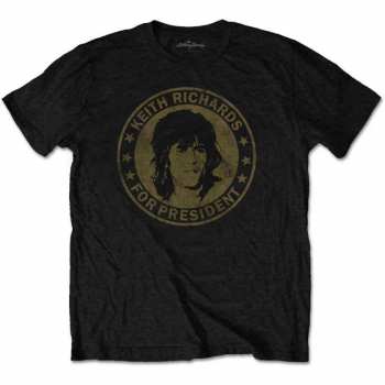 Merch The Rolling Stones: Tričko Keith For President  S