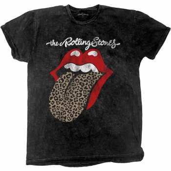 Merch The Rolling Stones: Póló Leopard Tongue